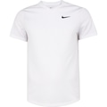 Camiseta Nike Manga Curta Nikecourt Dri-Fit Victory Top - Masculina BRANCO
