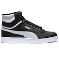 Tênis Puma Shuffle Mid BDP - Masculino PRETO/CINZA