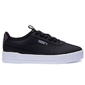 Opção de cor PRETO/PRATA de Tênis Puma Carina Bold BDP - Feminino