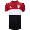 Camisa do São Paulo III 21 adidas - Masculina VERMELHO/BRANCO