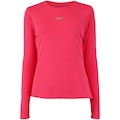 Camiseta Feminina Speedo Manga Longa UV 50 ROSA ESCURO