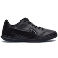 Chuteira Futsal Infantil Nike Tiempo Legend 9 Club PRETO/AZUL