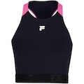 Top Fitness Fila Bold - Feminino PRETO/ROSA