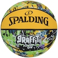 Bola de Basquete Spalding Graffiti 84374Z AMARELO/VERDE