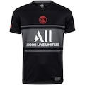 Camisa PSG III 21/22 Nike Torcedor - Infantil PRETO