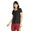 Camiseta Mizuno Manga Curta Nirvana New - Feminina PRETO