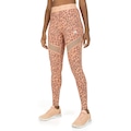 Calça Legging Feminina adidas Leo Pack LARANJA ESC/ROXO CLA