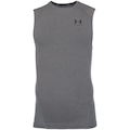 Camiseta de Compressão Under Armour Regata Heatgear - Masculina CINZA ESC MESCLA