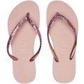Chinelo Havaianas Slim Glitter II - Adulto ROSA