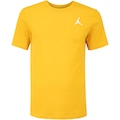 Camiseta Manga Curta Nike Michael Jordan Jumpman Masculina AMARELO ESCURO
