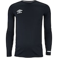 Camisa Umbro Manga Longa Basic UV Protection - Masculina PRETO