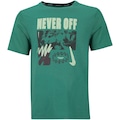 Camiseta Nike Manga Curta Dri-Fit Miler Top S - Masculina VERDE