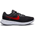 Tênis Nike Revolution 6 - Masculino PRETO/VERMELHO