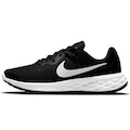 Opção de cor PRETO/BRANCO de Tênis Nike Revolution 6 - Masculino