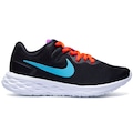 Tênis Nike Revolution 6 - Feminino PRETO/AZUL CLA