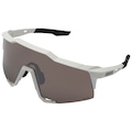 Óculos de Bike 100% Unissex Speedcraft Matte White - Hiper Silver Mirror BRANCO/PRATA