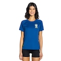 Camiseta do Brasil CBF Torcedora - Feminina AZUL ESCURO