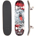 Skate Spin Street 79 x 20 cm PRETO/VERMELHO