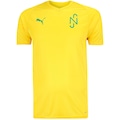 Camiseta do Neymar Jr Puma Manga Curta Teamliga Jersey - Masculina AMARELO