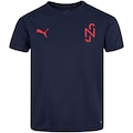 Camiseta do Neymar Jr Puma Manga Curta Teamliga Jersey - Junior AZUL ESC/VERMELHO