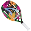 Raquete de Beach Tennis Shark Predator VERDE/LARANJA