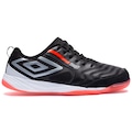Chuteira Futsal Adulto Umbro Pro 5 Bump PRETO/PRATA
