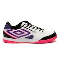 Chuteira Futsal Umbro Pro 5 Bump Club - Adulto BRANCO/PRETO