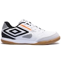 Chuteira Futsal Umbro Pro 5 Bump Club - Adulto BRANCO/PRETO