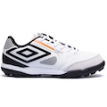 Chuteira Society Umbro Pro 5 Bump Club - Adulto BRANCO/PRETO