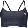 Top Fitness adidas Training Suporte Leve Solido - Adulto AZUL ESCURO