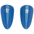 Caneleira de Futebol Umbro Protection ST - Juvenil AZUL/PRATA