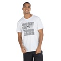 Camiseta Puma Manga Curta Perf Graphic Ilust Ss Rec Run - Masculina BRANCO