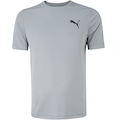 Camiseta Puma Manga Curta Active Small Logo - Masculina CINZA