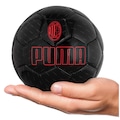 Minibola Puma Milan Legacy Ball PRETO/VERMELHO