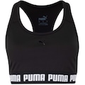 Top Fitness Puma Mid Impact Strong Bra - Adulto PRETO