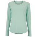 Camiseta Mizuno Manga Longa com Proteção UV - Feminina AZUL CLARO