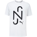 Camiseta do Neymar Jr Puma Manga Curta Goal Casuals - Masculina BRANCO