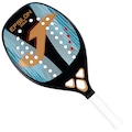 Raquete de Beach Tennis Joma Epsilon + Capa Protetora - Adulto PRETO/AZUL