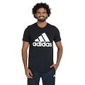 Camiseta adidas Logo - Masculina PRETO/BRANCO