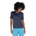 Camiseta adidas Manga Curta Own The Run - Feminina AZUL ESCURO