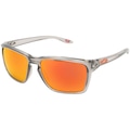Óculos Oakley Sylas Blk Prizm Deep Water - Adulto CINZA/VERMELHO