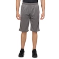 Bermuda Malha Masculina Oxer London Evolution CINZA
