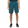 Bermuda 9" Tecido Plano Masculina Oxer Sweat PETROLEO