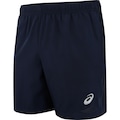 Bermuda Masculina ASICS 7 Recorte Respirável Lase AZUL ESCURO