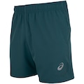 Bermuda Masculina ASICS 7 Recorte Respirável Lase VERDE ESCURO