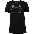 Camiseta Under Armour Manga Curta Live Sportstyle - Feminina PRETO