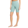 Bermuda Cós Médio Sem Costura Feminina Oxer Sem Costura Yoga VERDE CLARO
