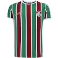 Camiseta Fluminense Masculina Braziline Goleio VINHO/BRANCO