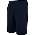 Bermuda Masculina ASICS Malha Mesh AZUL ESC/VERMELHO