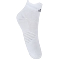 Meia adidas Cano Médio Run - Adulto BRANCO/PRETO